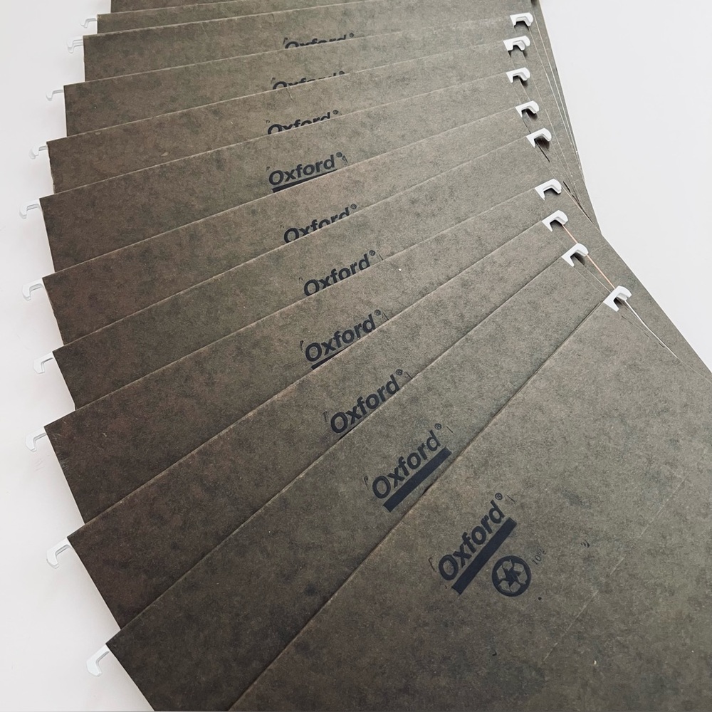 x20 Oxford Hanging Files